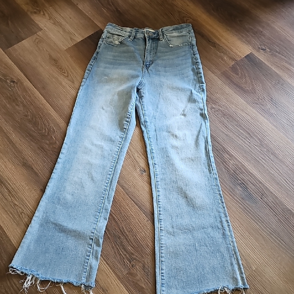 Altar'd State Light Blue Flare Jeans